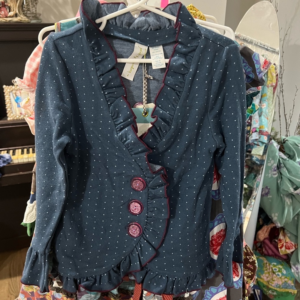 Matilda Jane girls cardigan NWT size 4